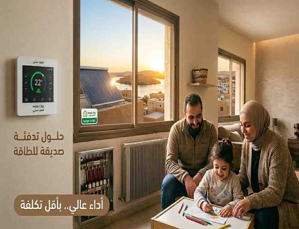 حلول تدفئة صديقة للطاقة بأقل تكلفة